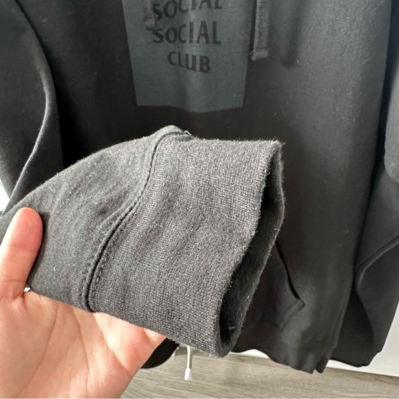 Anti Social Social Club black hoodie - Picture 5 of 5